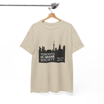 Unisex Cotton Tee - Toronto Skyline