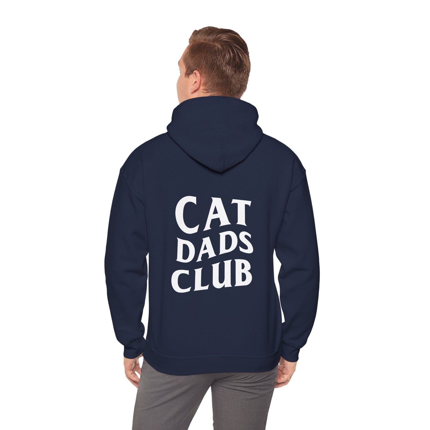 Cat Dads Club, Back Design - Hoodie