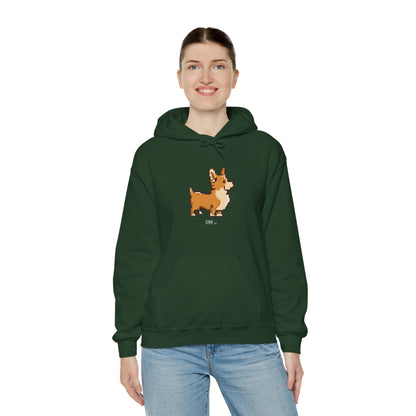 Unisex Hoodie - Pixelated Dog