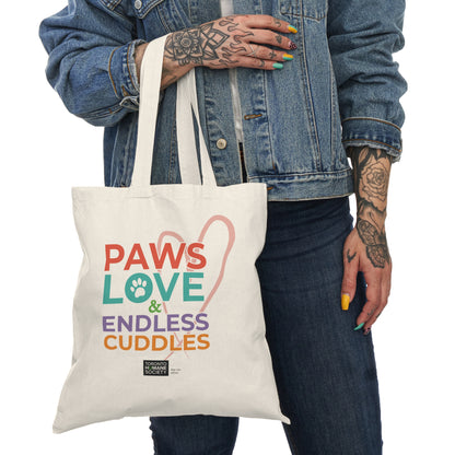 Natural Tote Bag - Endless Cuddles