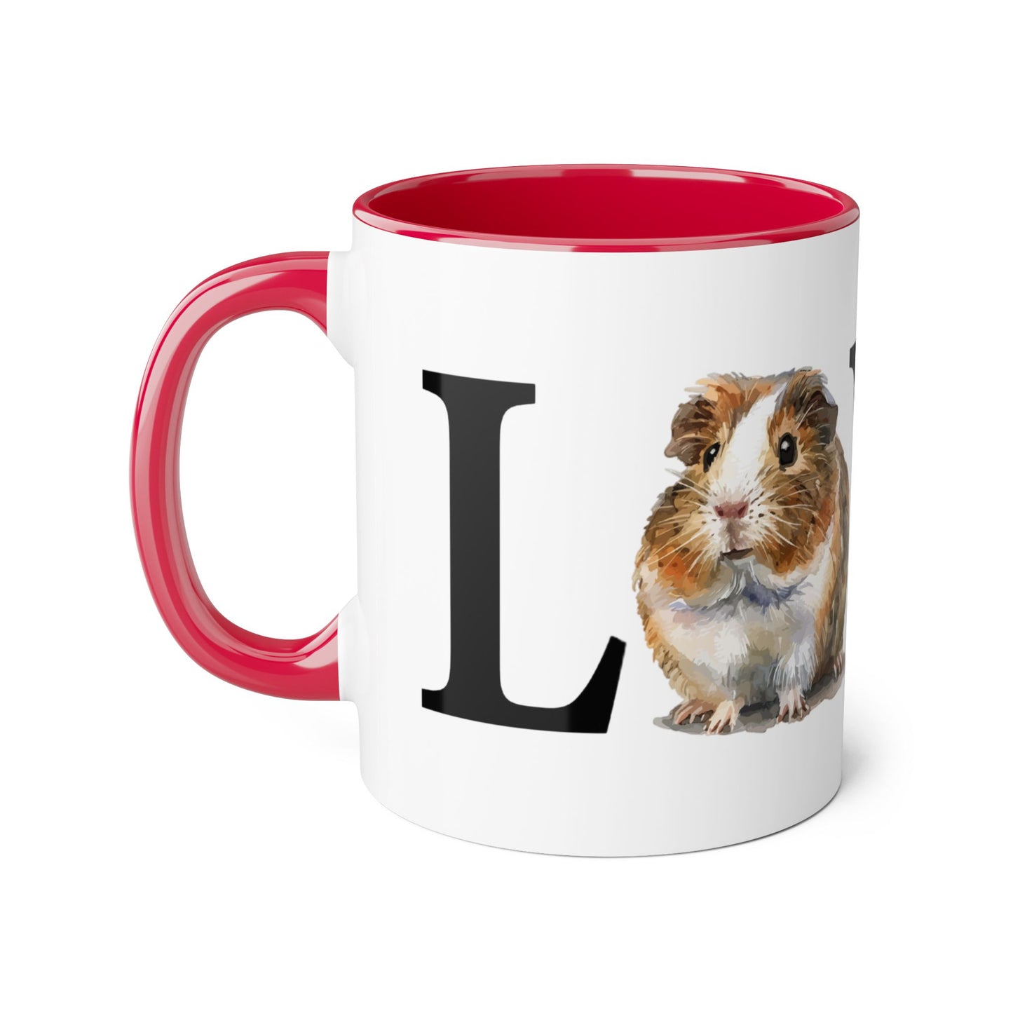 Accent Mugs - Love Guinea Pig