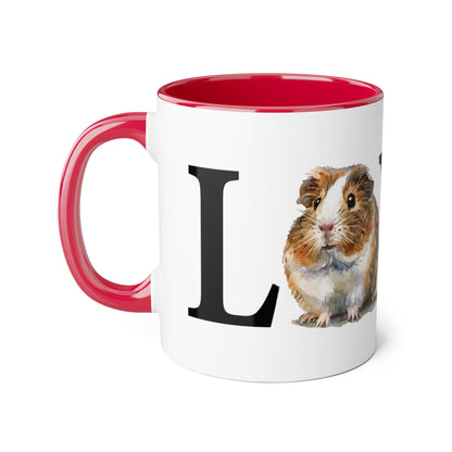 Accent Mugs - Love Guinea Pig