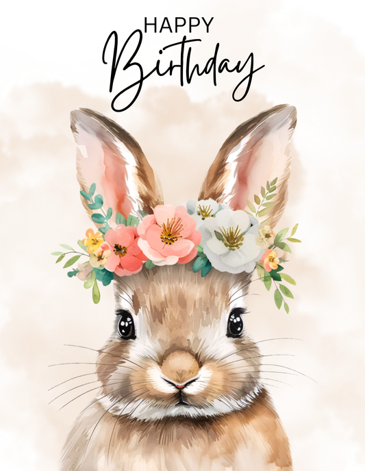 Happy Birthday Card — Buttercup