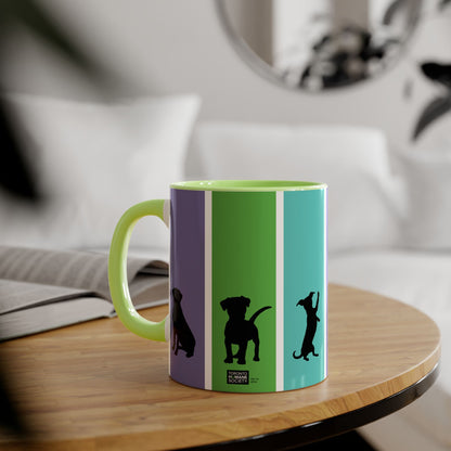Accent Mug - Dog Silhouettes