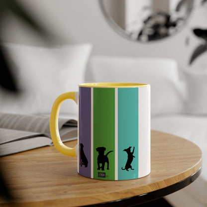 Accent Mug - Dog Silhouettes