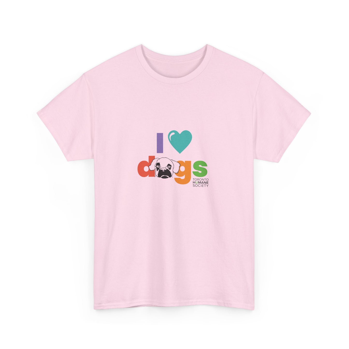 Unisex Cotton Tee - I Love Dogs