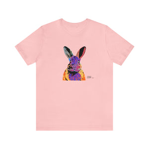 Unisex Jersey Short Sleeve Tee - Abstract Rabbit