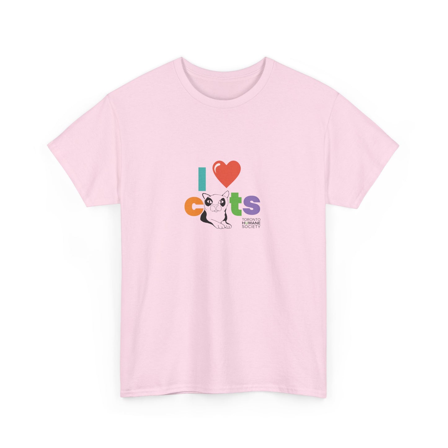 Unisex Cotton Tee - I Love Cats