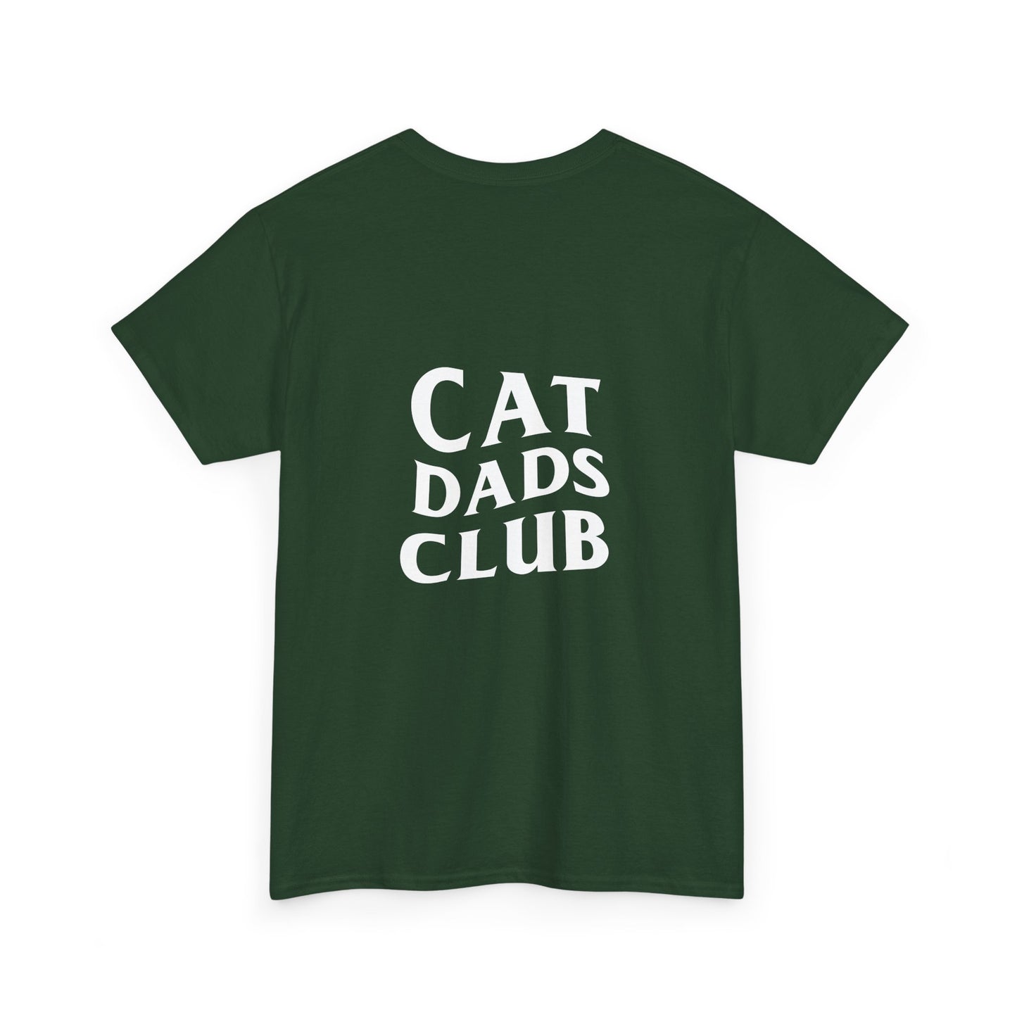 Cat Dads Club, Back Design - Cotton Tee