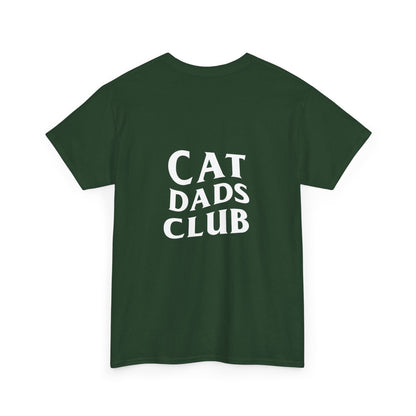 Cat Dads Club, Back Design - Cotton Tee