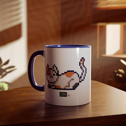 Mug - Pixelated cat
