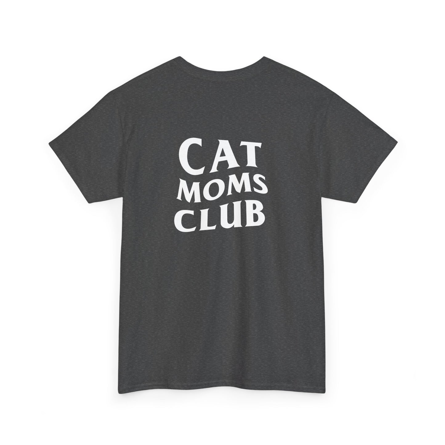 Cat Moms Club, Back Design - Cotton Tee