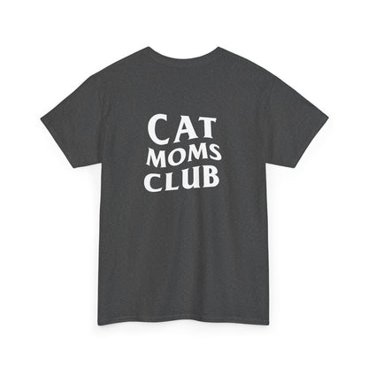 Cat Moms Club, Back Design - Cotton Tee