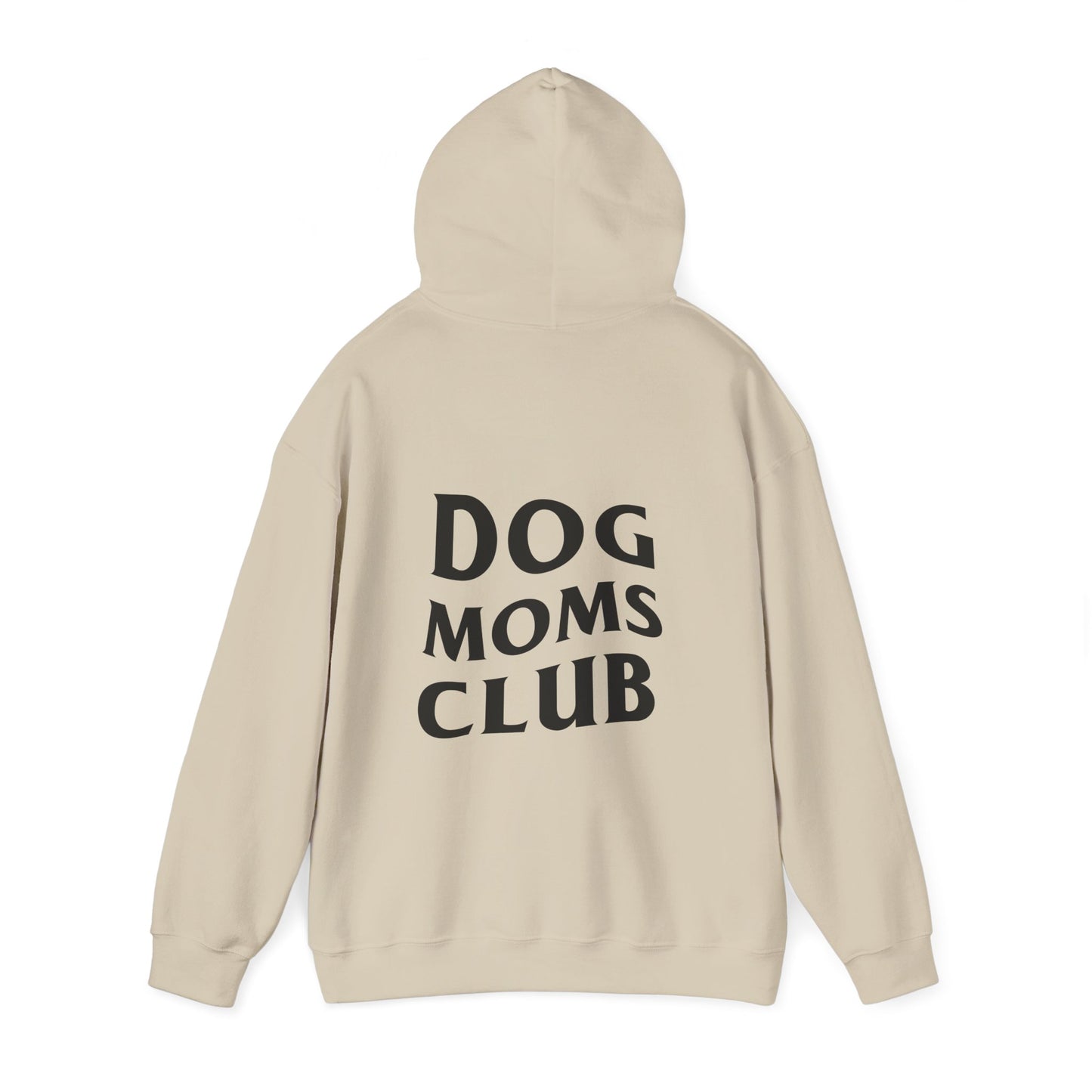 Dog Moms Club, Back Design - Hoodie