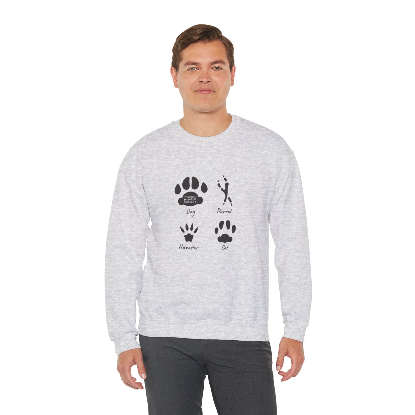 Unisex Crewneck Sweatshirt - Footprint