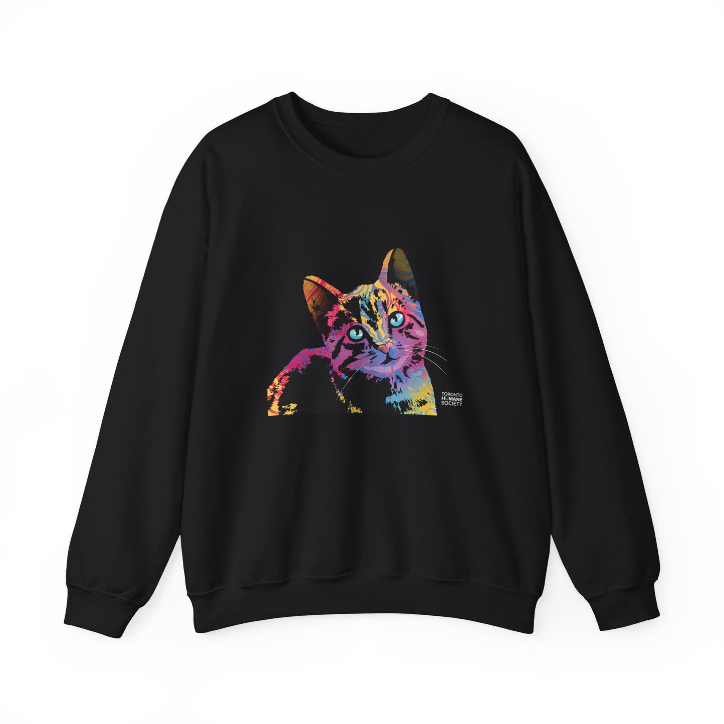 Unisex Sweatshirt - Cat Abstract