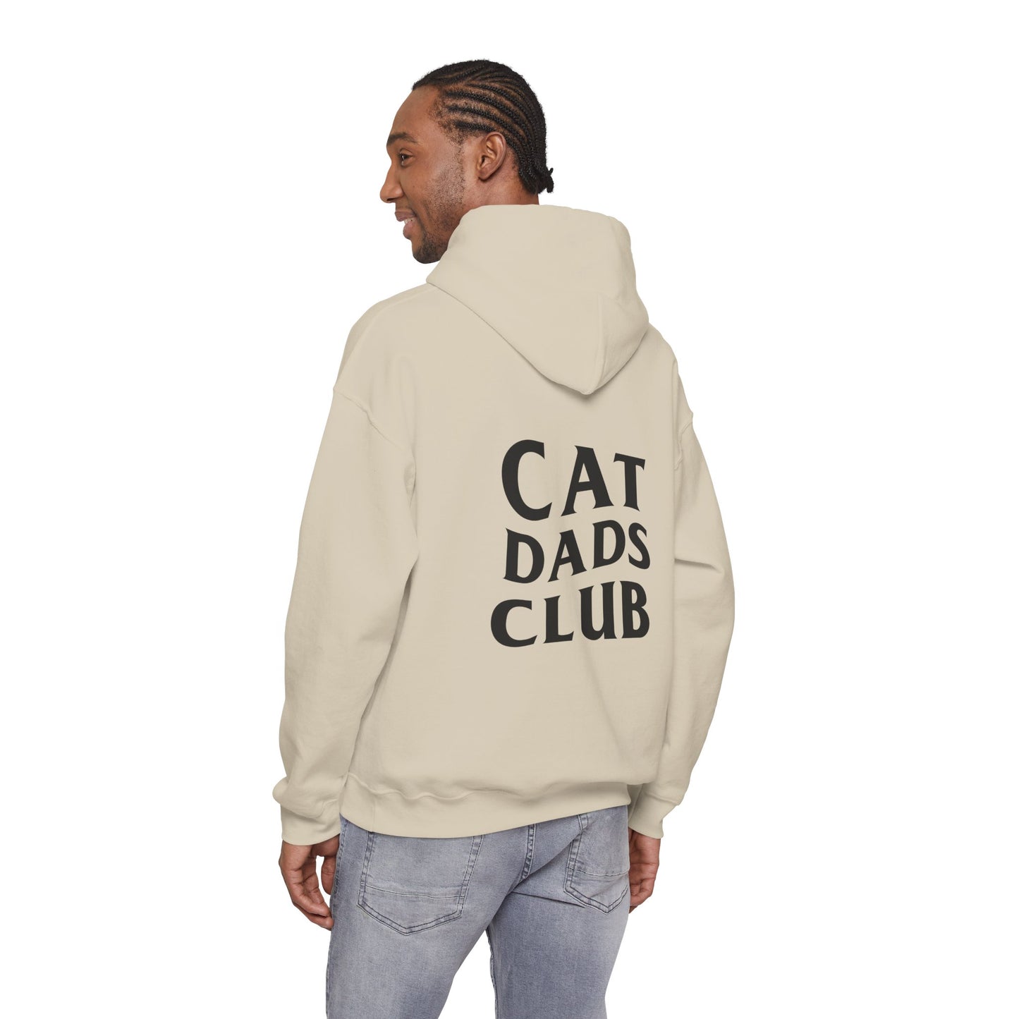 Cat Dads Club, Back Design - Hoodie