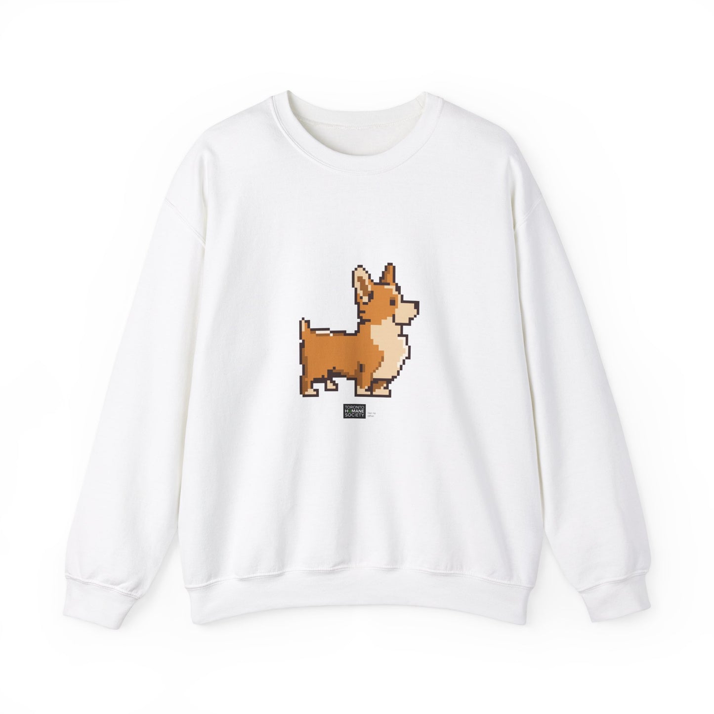 Unisex Crewneck Sweatshirt - Pixelated Dog