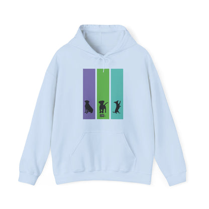 Unisex Hoodie - Dog Silhouettes