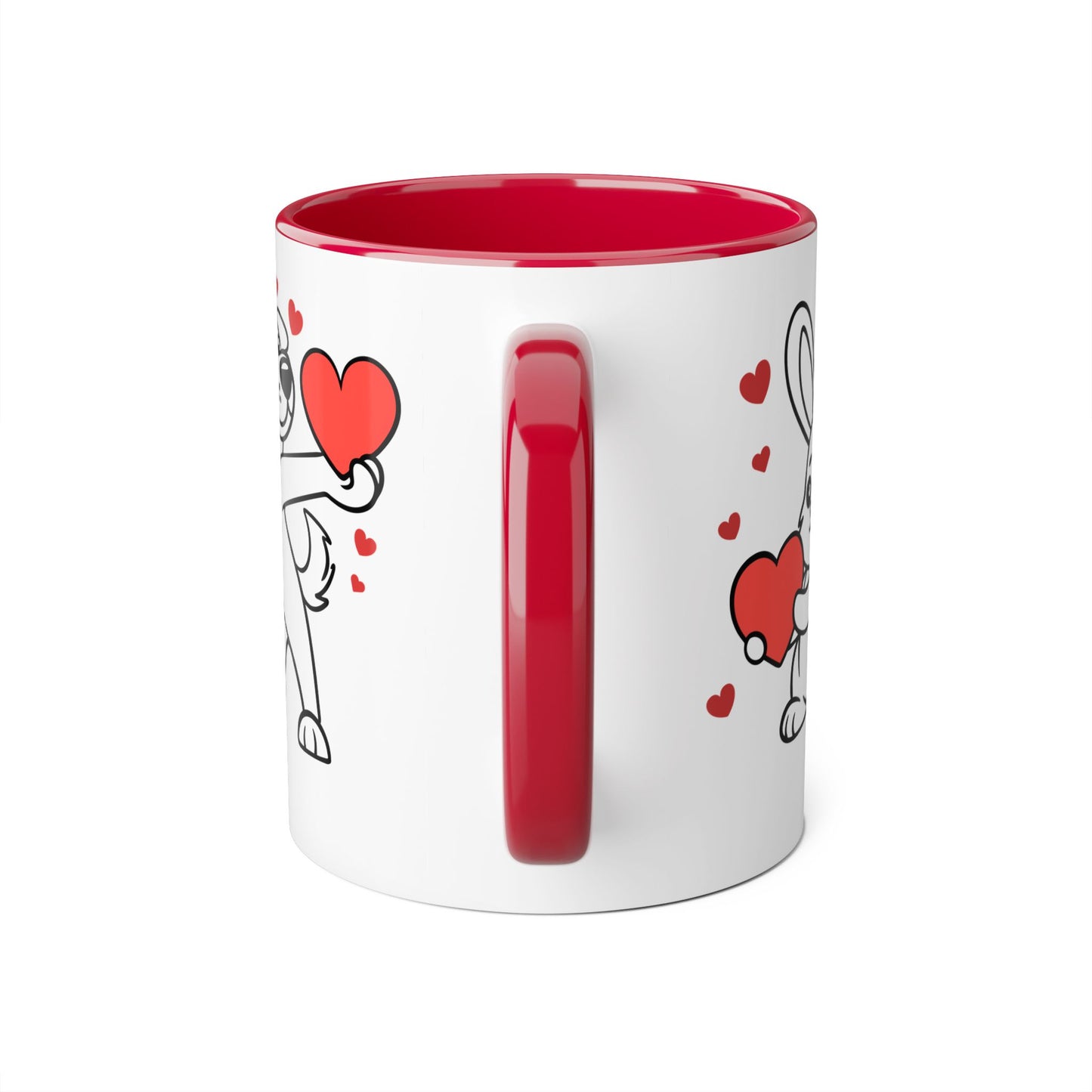 Accent Mugs- Hearts All Pets