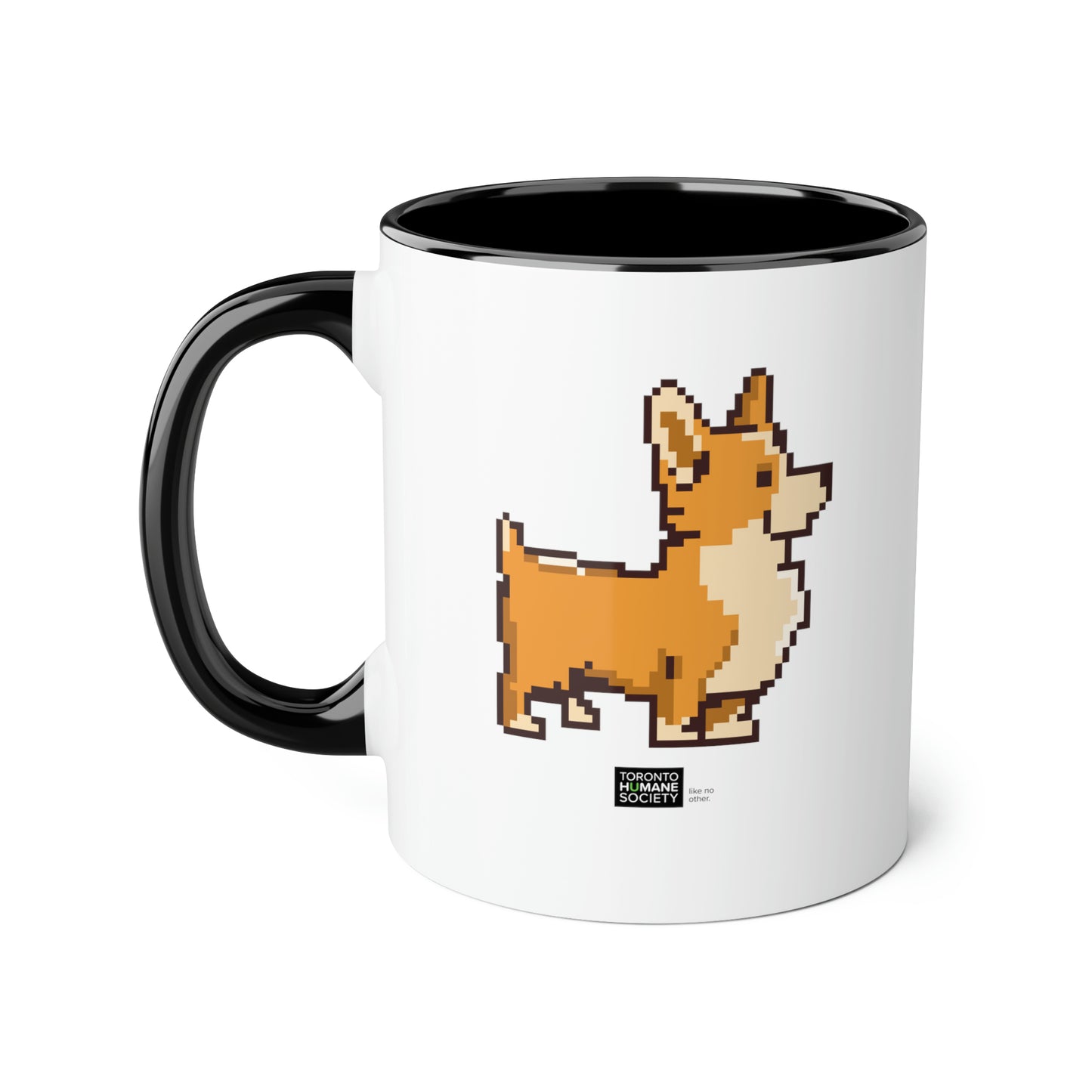 Accent Mug - Pixelated Dog