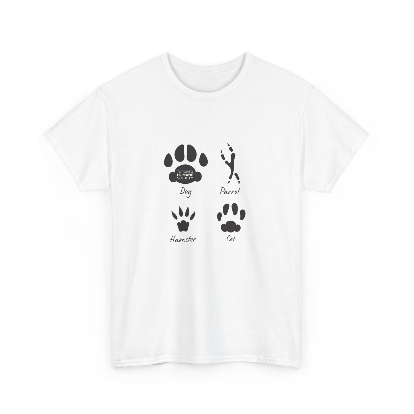 Unisex Cotton Tee - Footprints