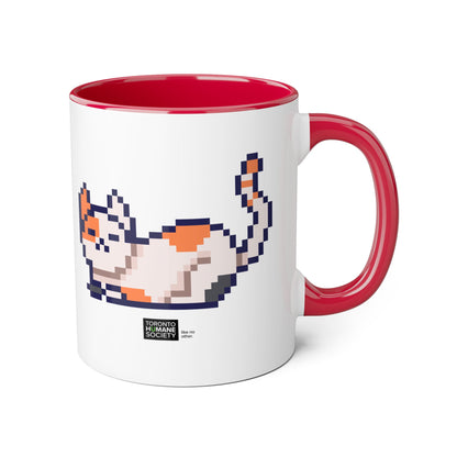 Mug - Pixelated cat
