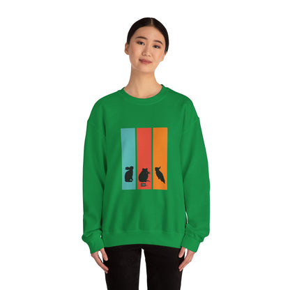 Unisex Sweatshirt - Special Species Silhouettes