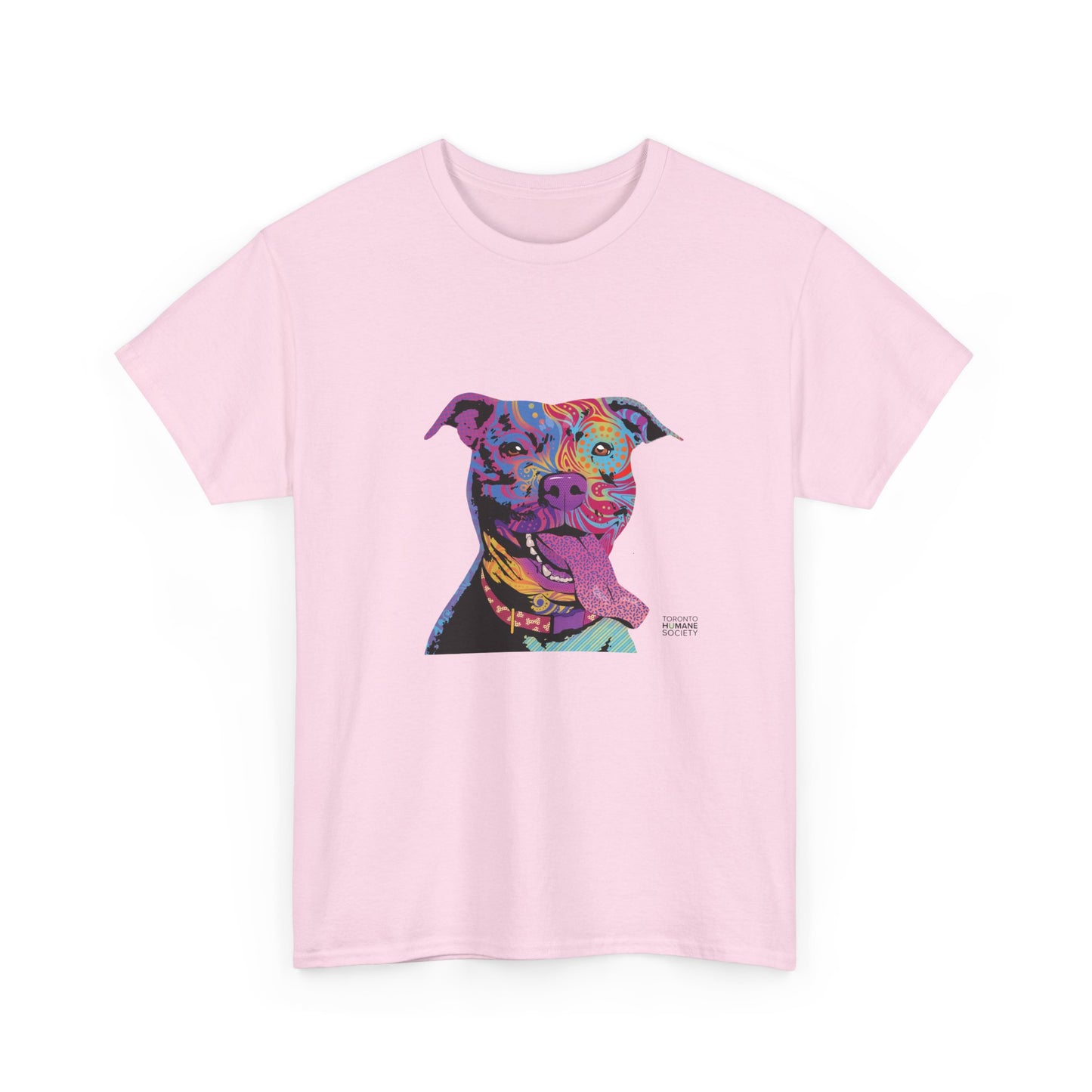 Unisex Cotton Tee - Abstract Dog