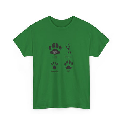 Unisex Cotton Tee - Footprints