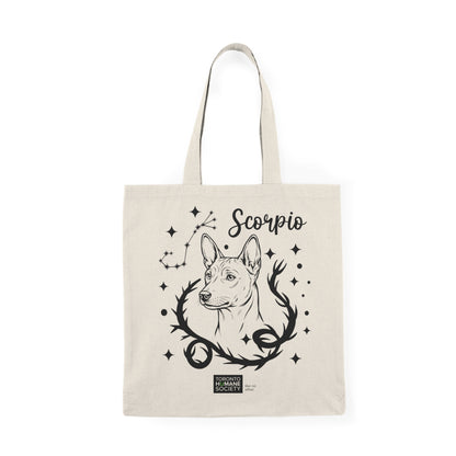Scorpio, Dog Zodiac - Tote Bags