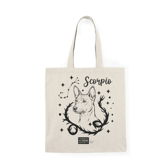Scorpio, Dog Zodiac - Tote Bags