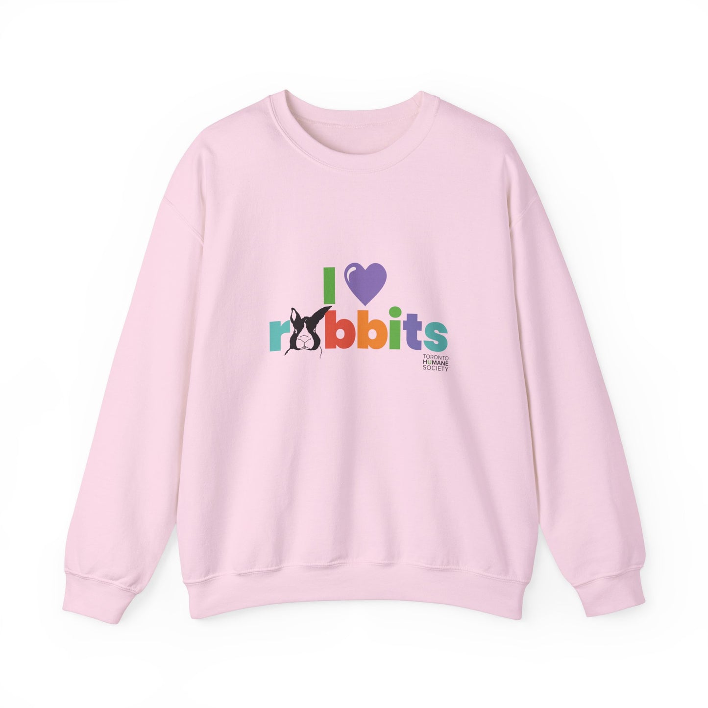 Unisex Crewneck Sweatshirt - I Love Rabbits