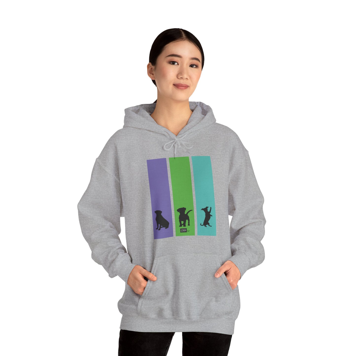 Unisex Hoodie - Dog Silhouettes