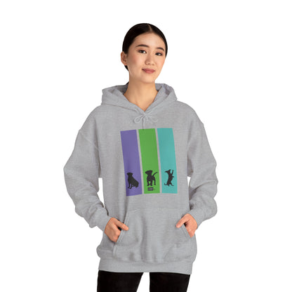 Unisex Hoodie - Dog Silhouettes