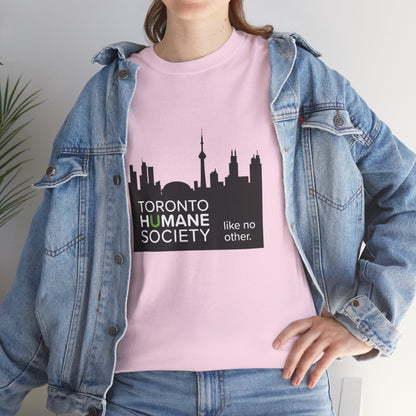 Unisex Cotton Tee - Toronto Skyline