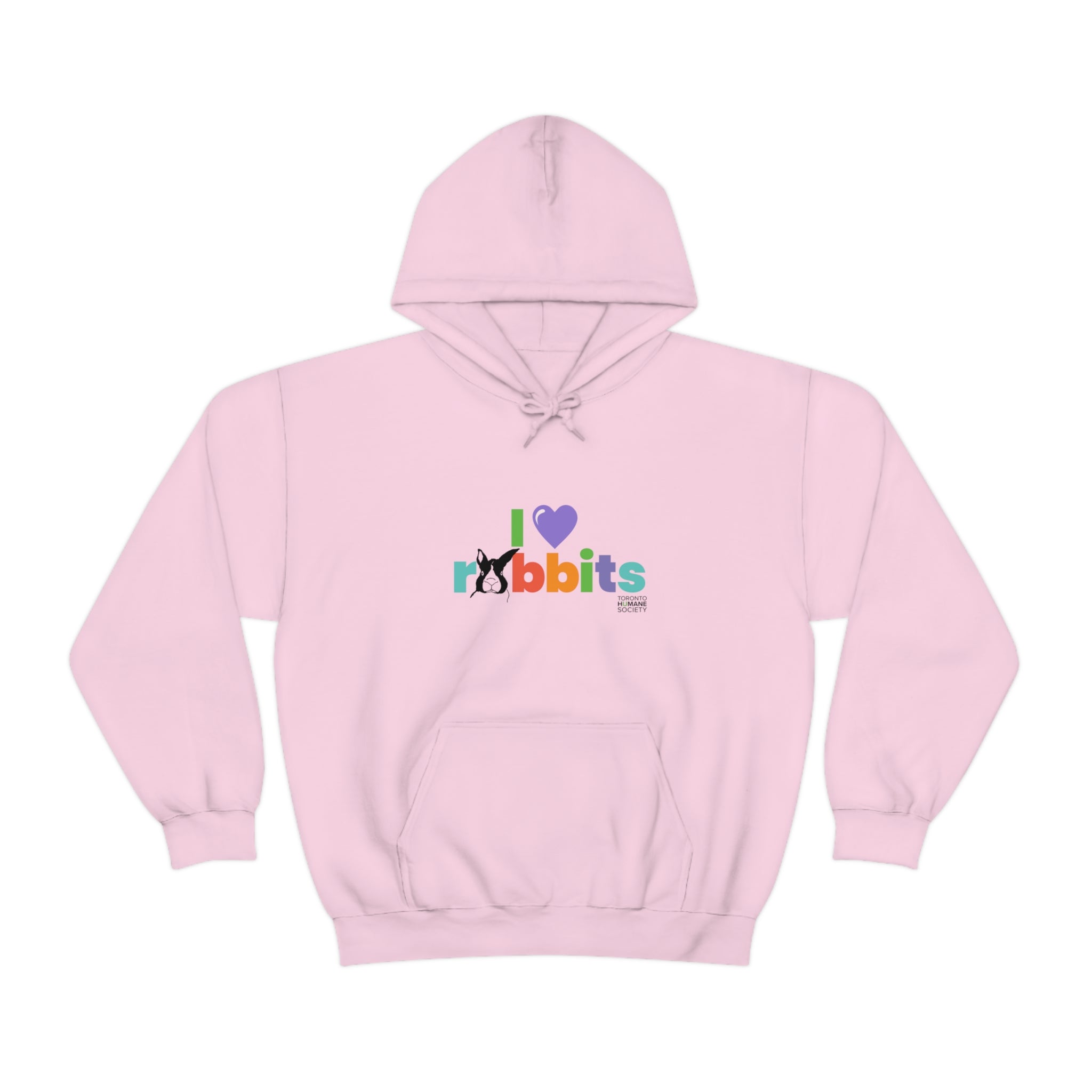Unisex Heavy Blend™ Hooded Sweatshirt - I Love Rabbits