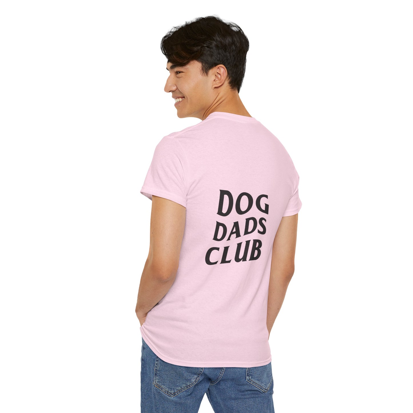 Dog Dads Club, Back Design - Cotton Tee