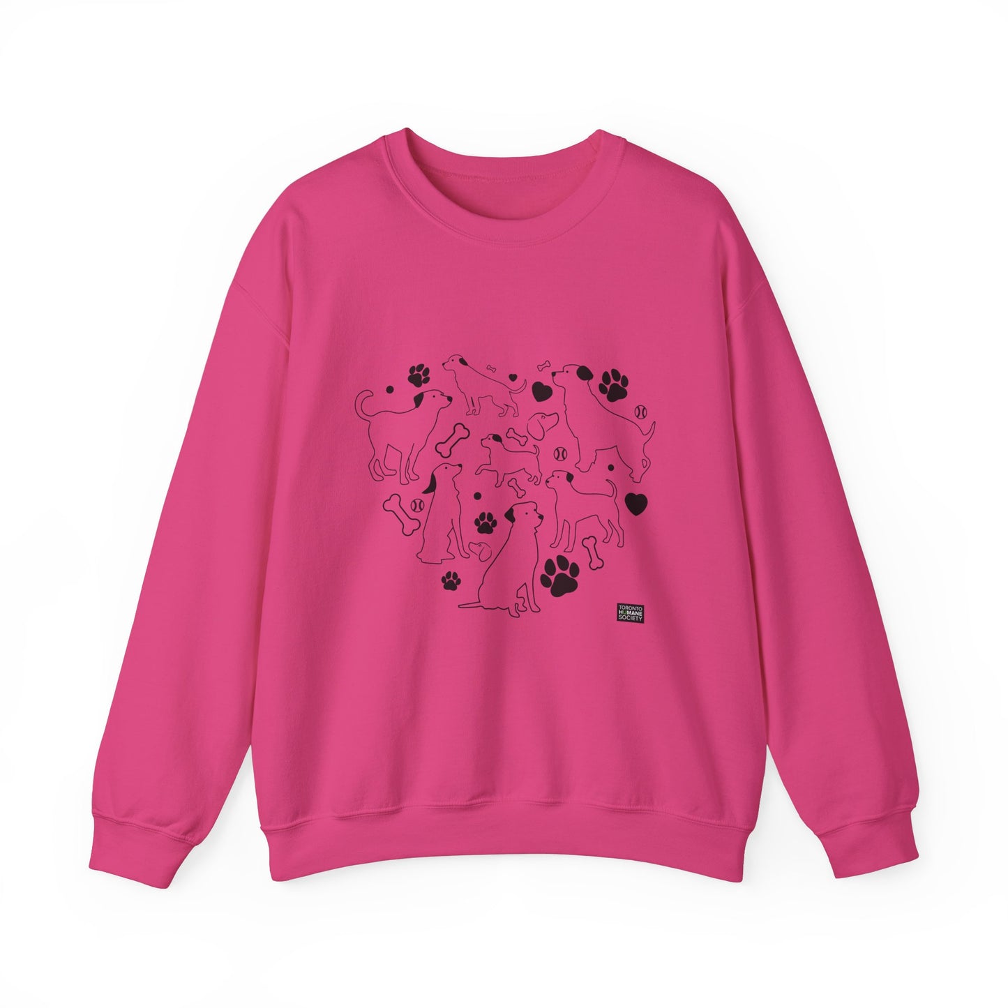 Unisex Crewneck Sweatshirt - Dog Heart