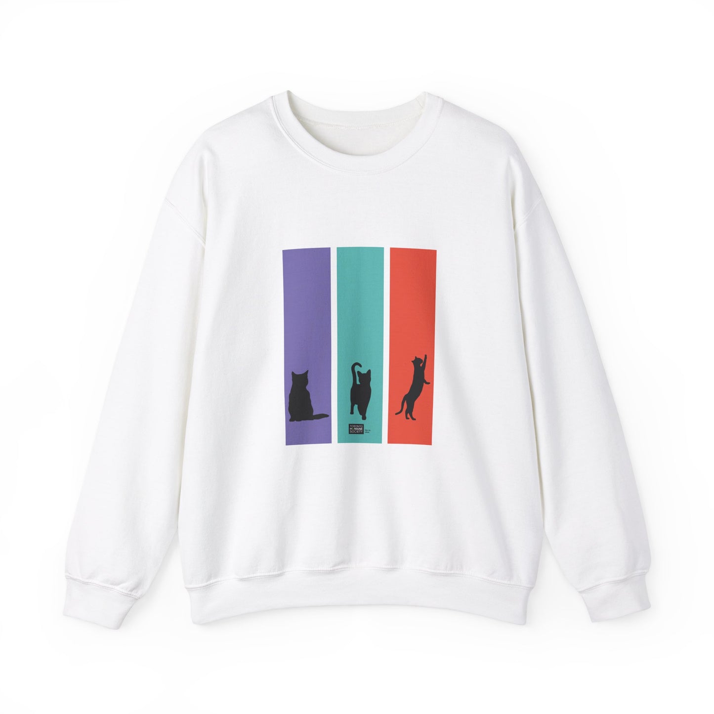 Unisex Sweatshirt - Cat Silhouettes