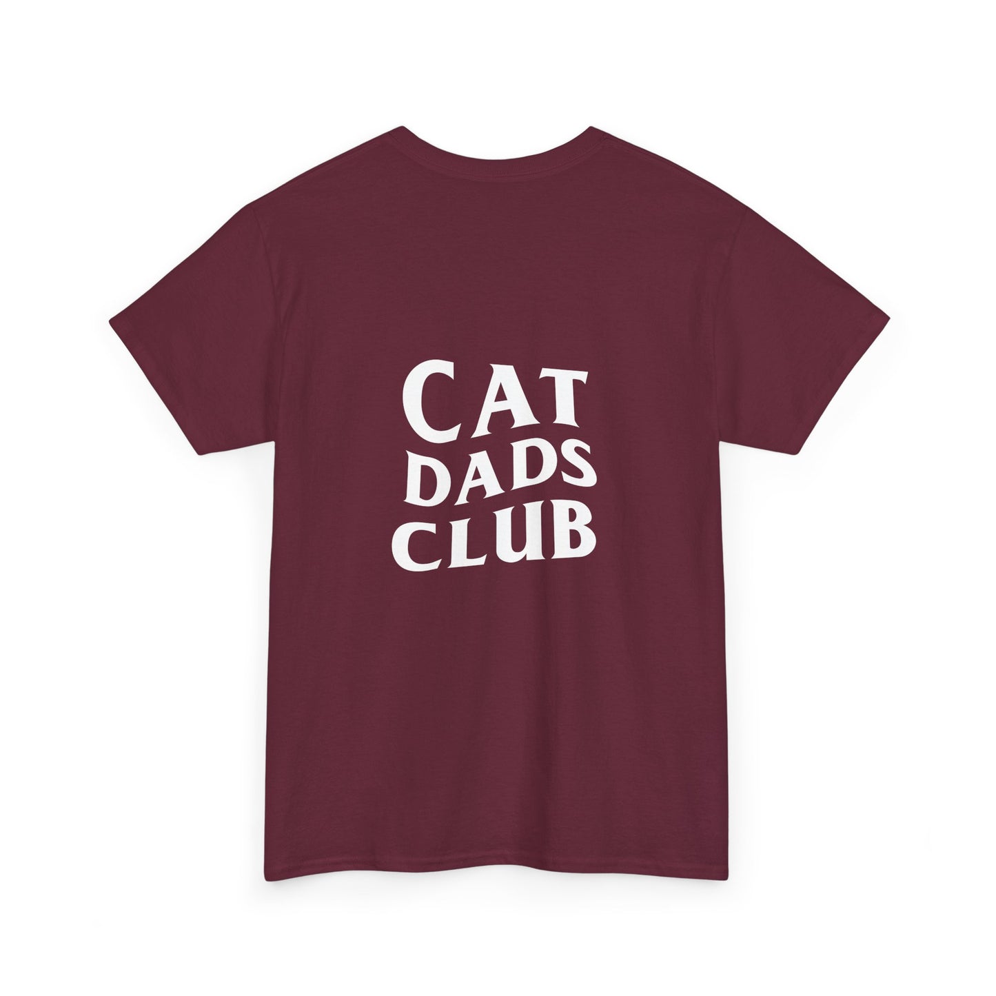Cat Dads Club, Back Design - Cotton Tee