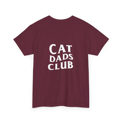 Cat Dads Club, Back Design - Cotton Tee