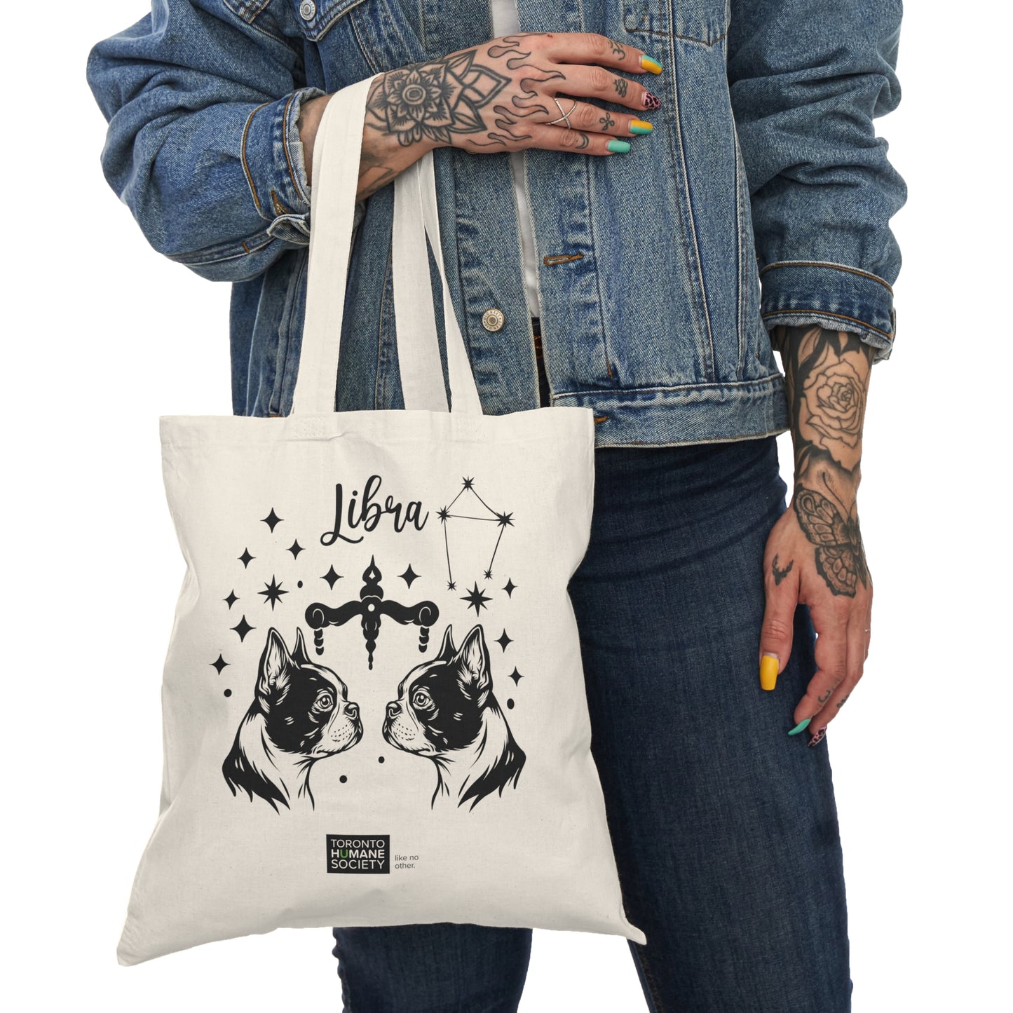 Libra, Dog Zodiac - Tote Bags