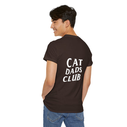 Cat Dads Club, Back Design - Cotton Tee