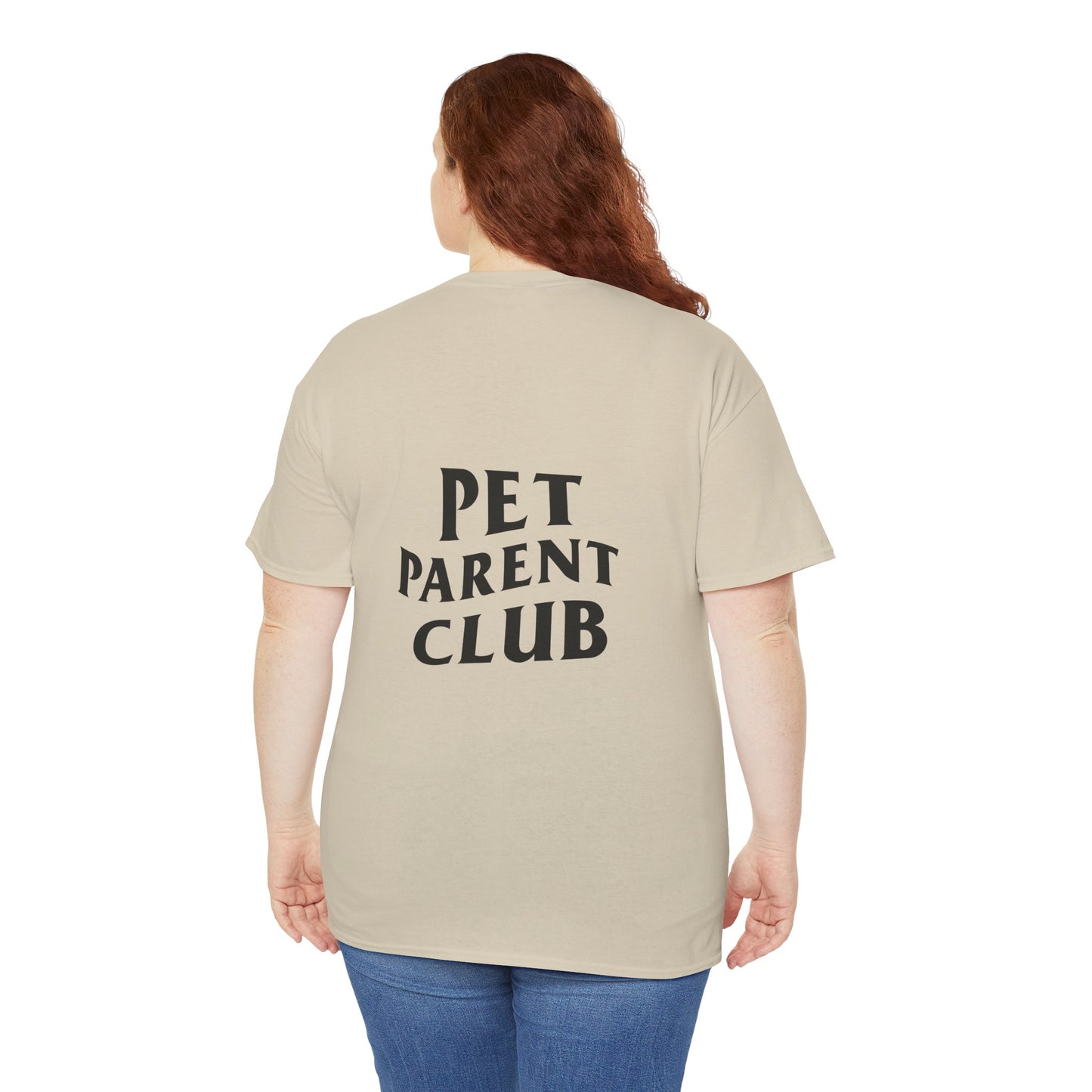 Pet Parent Club, Back Design- T Shirt