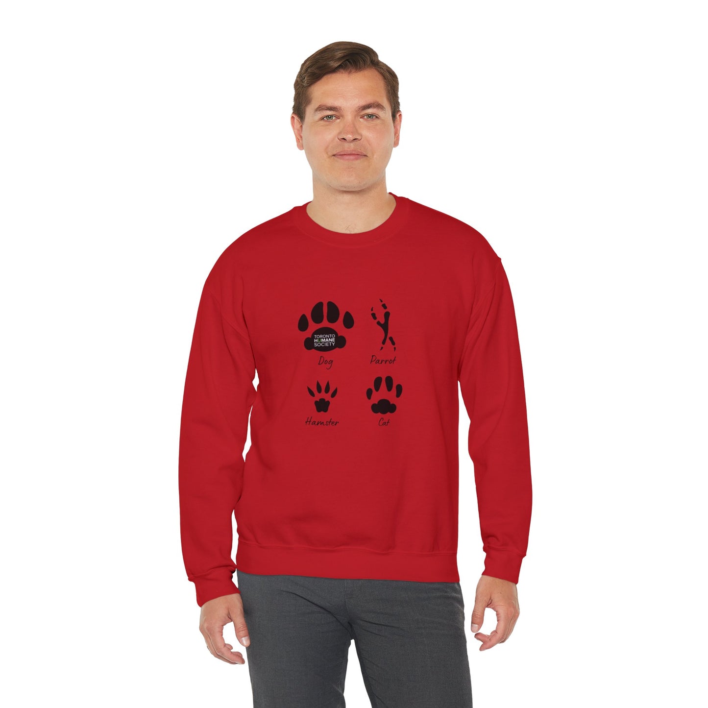 Unisex Crewneck Sweatshirt - Footprint