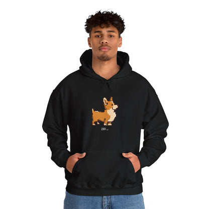 Unisex Hoodie - Pixelated Dog