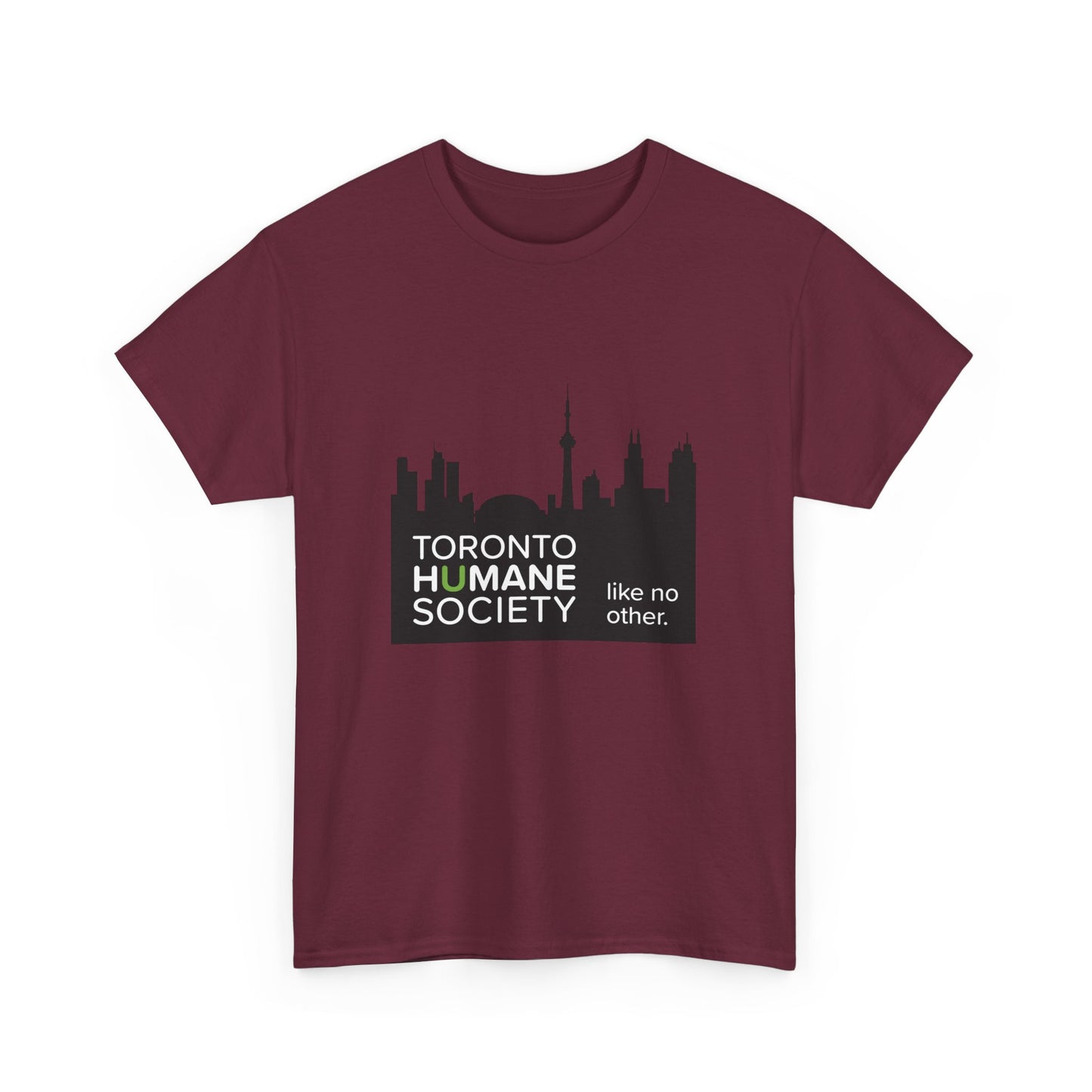 Unisex Cotton Tee - Toronto Skyline