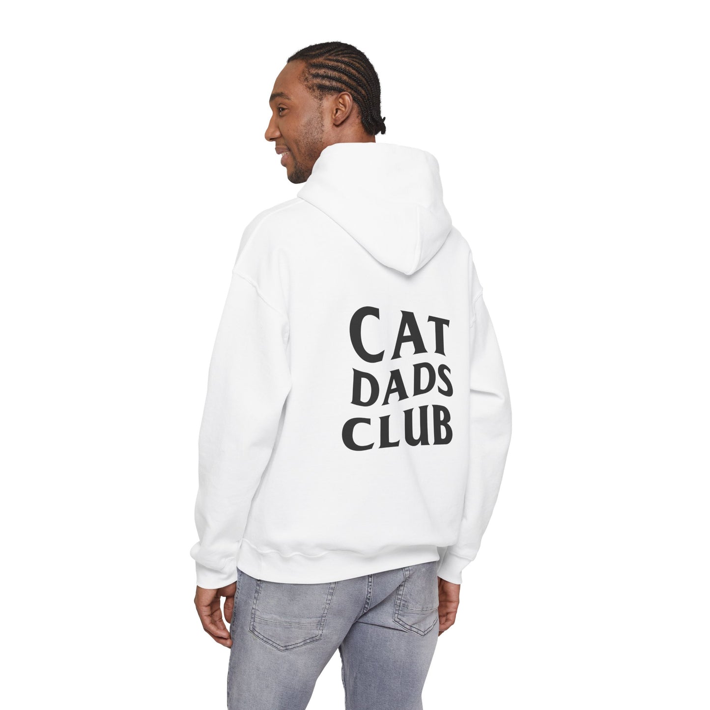 Cat Dads Club, Back Design - Hoodie