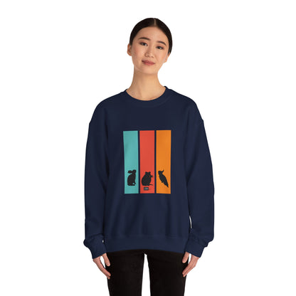 Unisex Sweatshirt - Special Species Silhouettes